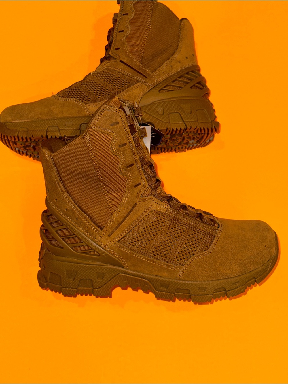 Original SWAT Alpha Freedom Boots Coyote Tactical Hands Free Work 176703 Size 9